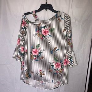 White Birch Floral top